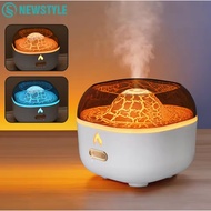 Best Selling NEWSTYLE Air Humidifier Aromatherapy Aesthetic Volcano Diffuser 200ml - YMJ-H8