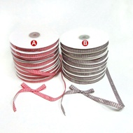Checked Ribbon 50 Yards/Bulk 5 Meters