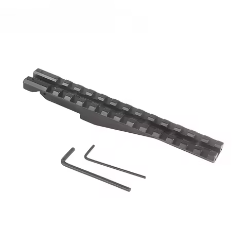 Tactical M4 M16 AR15 AR10 Tactical Hunting parts Quick Detach AK Side Rail Scope Mount 21mm rail For