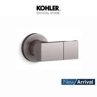 KOHLER Exhale bracket ขอแขวนหัวฝักบัวสายอ่อน รุ่นเอ็กซ์เฮล สี สีไทเทเนี่ยปัดลาย K-98349T-BRT