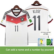 Retro version 2014 Germany home jersey kit S-2XL World Cup Final version 、 19 GOTZE 、 11 KLOSE 、 13 