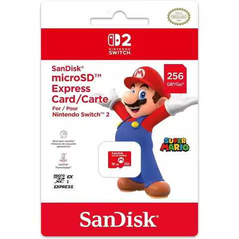 Nintendo Switch 2 Micro SD Card, SanDisk