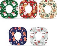 10 Sheets Adhesive Patches for Dexcom G7, Waterproof Over Patch Sensor Sticker Adhesive Christmas Pa