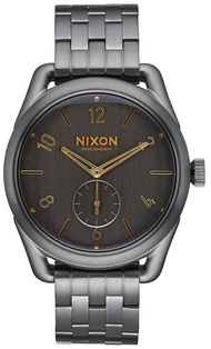 Nixon C39 SS Gunmetal A9502211 Swiss Quartz Analog Watch