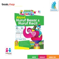 Buku Aktiviti - Abjad Huruf Besar Dan Huruf Kecil - Aktiviti Asas Menulis - Menulis Dan Mewarna - Pr