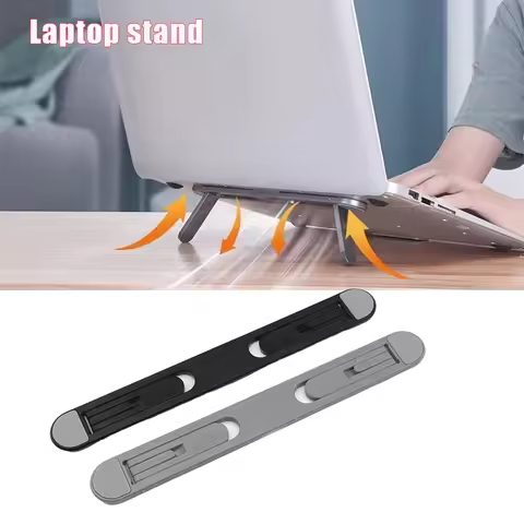 Laptops Bracket Stands Universal Laptop Riser Stand Cooling Pad Invisible For Macbook Pro 13 15 Air 