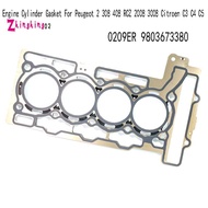 Cylinder Gasket for  2  408 RCZ 2008 3008  C3 C4 C5 Cylinder Block Accessories 0209ER 9803673380