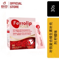 【buy 3 free 1】EXP 06 2027 【100%ORI】Ferrolip FORTE supplements iron and qi and blood. 红皇后育血粉意之宝补铁剂贫血孕
