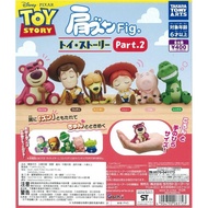 T-ARTS扭蛋/ 玩具總動員倚肩公仔Part 2/ 6款套組