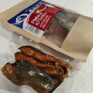 Russian Flavor Dried Mahat Fish Mahat Fish Smoked Fish Fruit Wood Smoked 200g Food Instant Snacks 4.