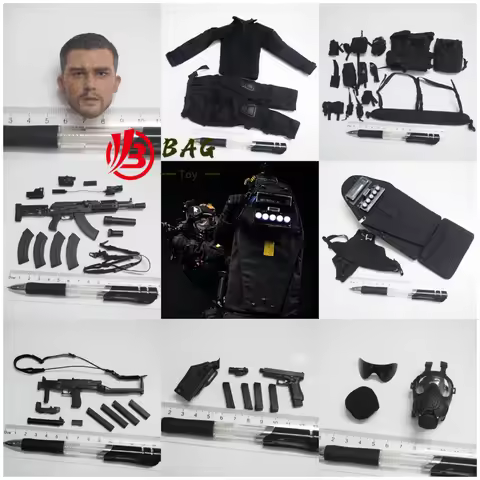 1/6 Action Figures model DAMTOYS 78103 S DAM78103S RUSSIAN SPETSNAZ MVD SOBR GRANIT new Spare parts