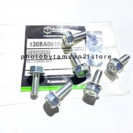1 BOLT SIZE M6x16 DRAT BOLT 10X1.6CM ORIGINAL KAWASAKI