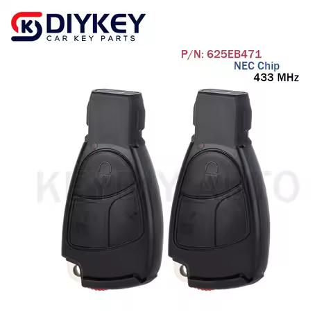 2 3 Buttons Smart Remote Car Key Fob 433MHz NEC Chip for Mercedes Benz B C E ML S CLK CL 2001 02 03 