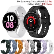 [HOT JUXXKWIHGWH 514] สายรัดซิลิโคนสำหรับ Samsung Galaxy นาฬิกา5/4 44มิลลิเมตร40มิลลิเมตร Galaxy4คลาสสิก46มิลลิเมตร42มิลลิเมตรกีฬาสายนาฬิกาข้อมือสร้อยข้อมือ Galaxy Watch 5 Pro 45มิลลิเมตร