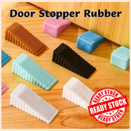 Door Stopper Rubber Door Wedge Stopper Shaped Floor Buffer Door Stop Keep Door Open Getah Stopper Pintu Bilik