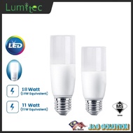 LUMITEC11W /18W LED Bright Stick Bulb E27 | Day Light 6500K I Warm White 3000K