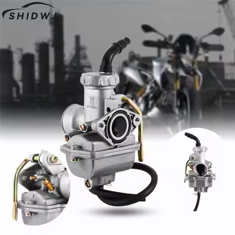 Motorcycle PZ20 20mm Motorcycle Carburetor Carb For 50cc 70cc 90cc 110cc 125cc 135