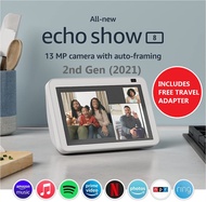 Echo Show 8 2nd Gen (2021) - HD smart display with Alexa and 13 MP camera