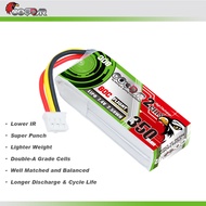 CODDAR Eagle Krypton 350mAh 2S 7.4V 80C Drift Racing RC Mosquito Car 1/28PH2.0 3P11026