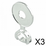 [LslyeMY] Adjustable Beer Tap Sign Silver Chrome Keg Tap Marker for Brewery Home Draft Beer Handle L