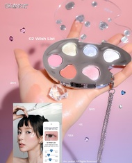 BBIA New Joint Release Crayon Shinchan Diamond Eyeshadow Palette Lip Glaze Blush Palette Chocolate J