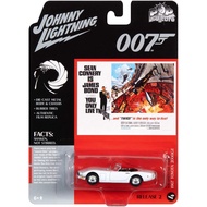 JOHNNY LIGHTNING 1:64 James Bond 007 You Only Live Twice 1967 Toyota 2000GT Mini Car White