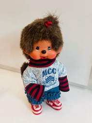 移民倉 正版Monchhichi  Mochichi 學院風造型公仔 Plush Doll