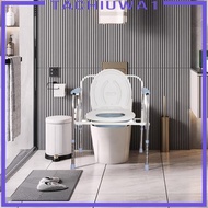 [Tachiuwa1] Raised Toilet Seat, Toilet Chair Seat, Commode Stool Disabled Toilet Aid Stool Elderly Mobility Toilet Seat,