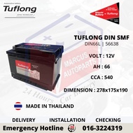 HITACHI TUFLONG SMF LN3 | DIN66L | 56638 CAR BATTERY
