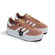 Adidas Lifestyle Shoes Gazelle Bold Pink Womens JQ7406 - 100% Original