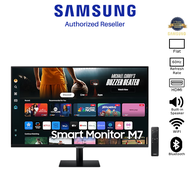 Samsung Smart Monitor M7 32 / 34  LS32DM700UEXXS UHD 4MS 60HZ WIFI BLUETOOTH BUILT-IN SPEAKER VA Mon