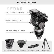 Bộ Kit Cedar MQ45 YC Onion 45mm Quick Release kèm tấm Plate chính hãng