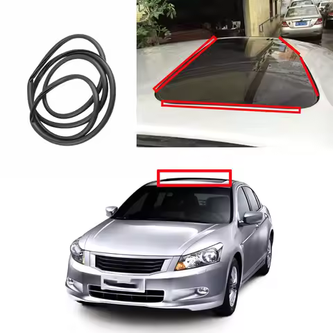 For Honda Accord CP1 CP2 CP32008 2009 2010 2011 2012 70205-TA0-A01 Car skylight window black rubber 