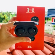 ERPHONE BLUETOOTH ANDER ARMOUR POWER AUDIO (STEREO HEADSET JBL TWS 5.0 BLUETOOTH) READY STOCK