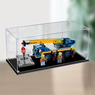 Lego 60324 Mobile Crane Transparent Display Box | Popmart Labubu Zimomo Collection Box | Engineering