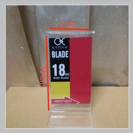 Acrylic no table measuring 10x7cm