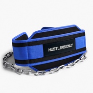 Hustlers Only Dip Belt with Steel Chain - Blue