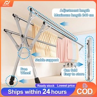NNI Ampaian Baju Home Foldable Extendable clothes rack Cloth Hanger/ Cloth Drying Rack/Penyidai Baju/不锈钢晒衣架