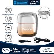 Mini Electric Shaver S-677: Induction Switch Portable Shaver Waterproof IPX-6 Pengisian TYPE-C untuk