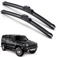 For 2006-2010 Hummer H3 H3T Windshield Wiper Blades J-HOOK Hybrid Silicone
