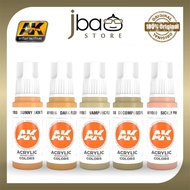 AK Interactive AK11055 AK11056 AK11057 AK11058 AK11060 Acrylic Paint 17ml (3rd Generation)