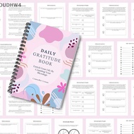 DUDHW4 Gratitude Workbook Daily Planner Notebook Daily Planner Tear Off Easily Organize Your Daily T