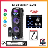 Super Bass Wireless Speaker ZQS-6201 Bt Speaker ZQS-6202 Bluetooth speaker with mic ktv karaoke micr