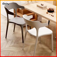 Plastic Chair Kerusi Makan Pemasangan Percuma Dining Chair Elegant Chair PP Material Modern Style Ho