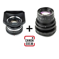 ชุดพิเศษ 1 แถม 1 Geekster 35mm f1.1 รับฟรี Tiltster 50mm f1.5 ( 35 mm f 1.1 50 mm 1.5 tilt lens เลนส