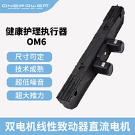 Rehabilitation Bed Electric Putter 2x6500n/2 * 4500n Dual Motor Linear Motor DC Motor