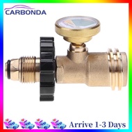 [Big Sales] POL Propane Gas Gauge Meter Tank Built-in Leak Detector Universal for QCC1 [Arrive 1-3 D