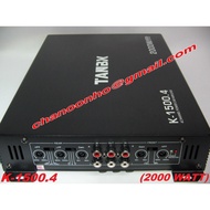 TANBX K-1500.4 2000 WATT 4 CHANNEL MOSFET POWER AMPLIFIER