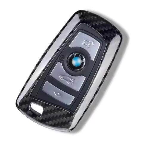 Carbon Fiber Key Fob Cover for BMW, Key Shell Case Protector for BMW 1 2 3 3GT 4 5 5GT 6 7 X3 X4 M2 