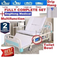 FULLY 6 Functions Hospital Bed, MULTIFUNCTION Medical Bed, Katil Hospital MULTIFUNGSI